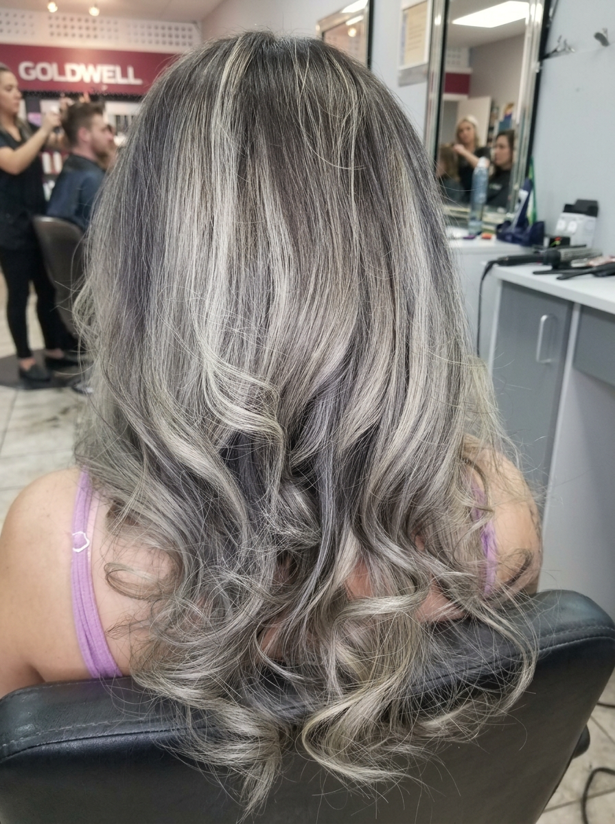 Salon work at Alpha Hair Design Hillside 5