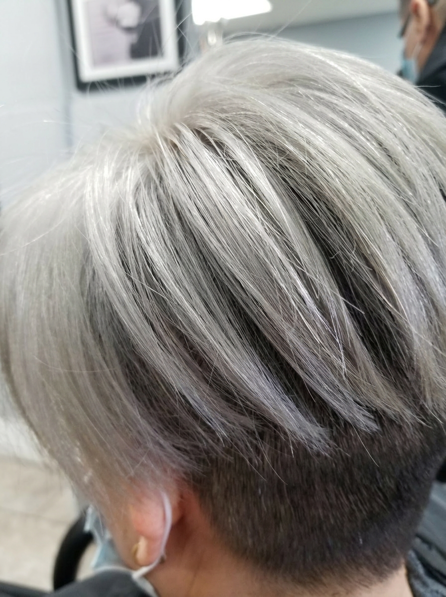 Salon work at Alpha Hair Design Hillside 11