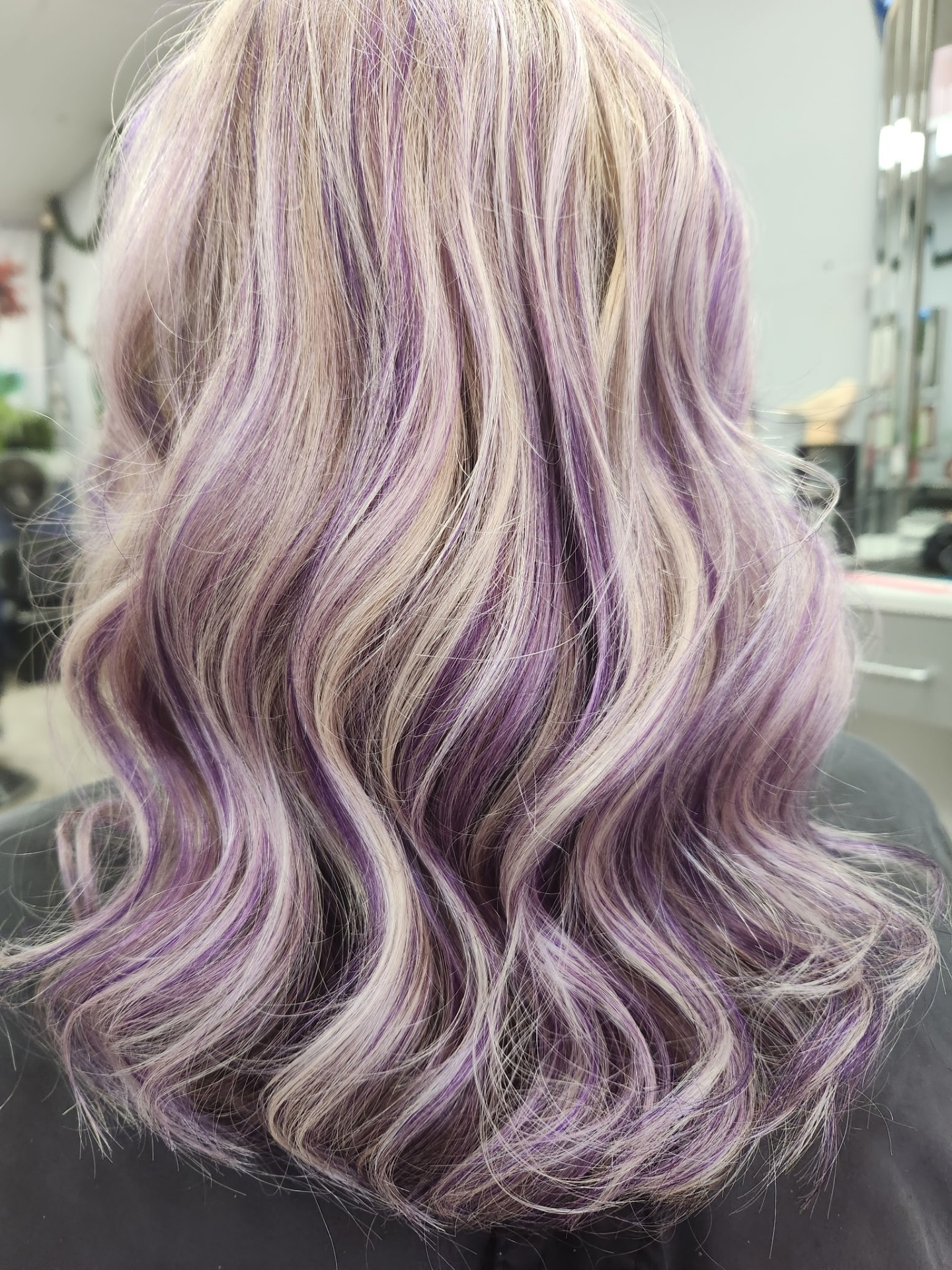 Salon work at Alpha Hair Design Hillside 3