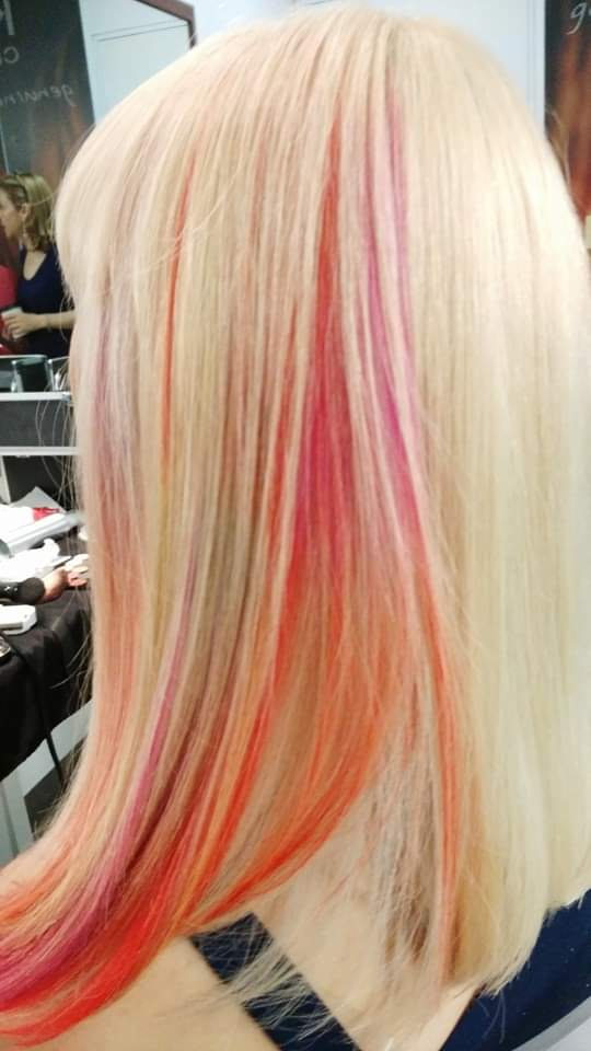 Salon work at Alpha Hair Design Hillside 7