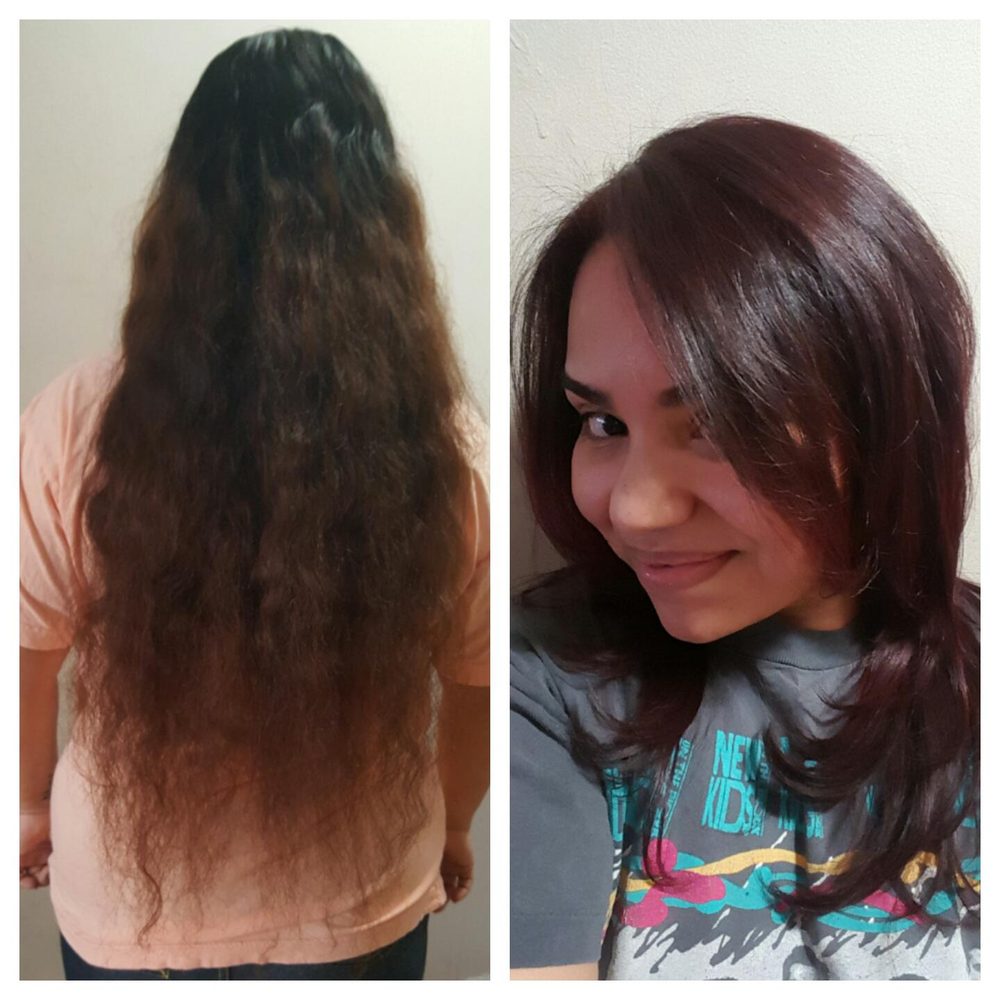 Salon work at Alpha Hair Design Hillside 9
